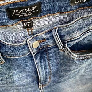 Judy Blue Bootcut Blue Jeans with Vintage Appeal